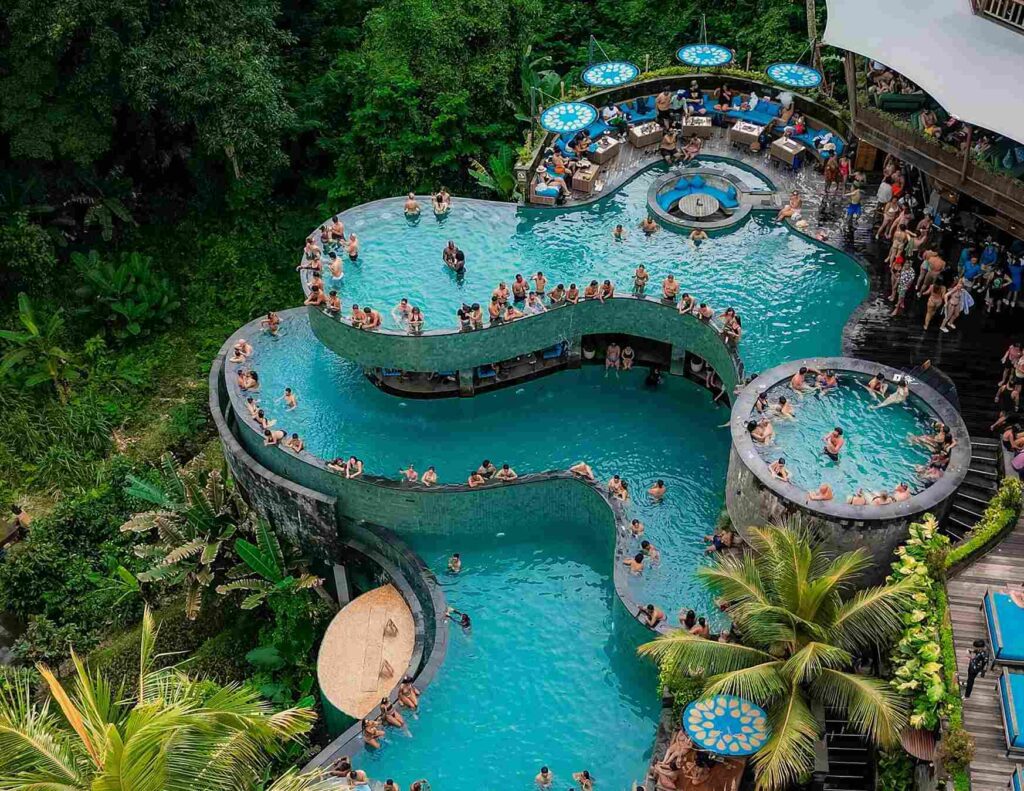 Swimming at Cretya Ubud