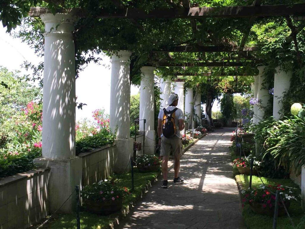 Garden of Villa San Michele