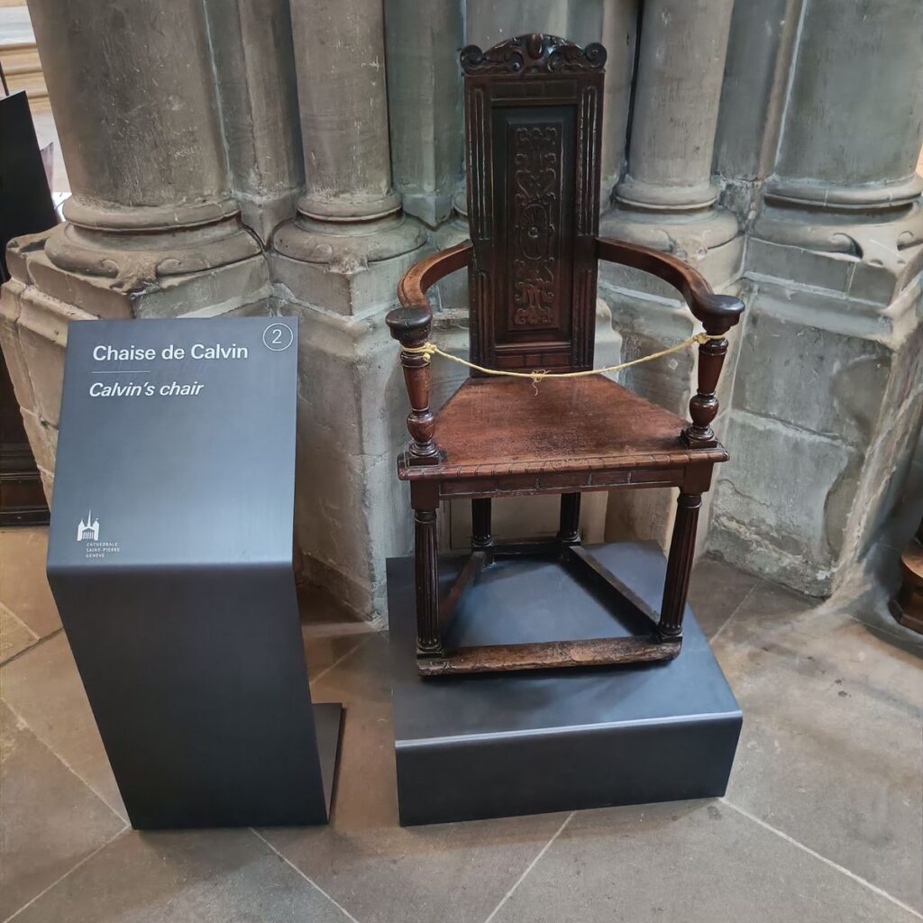 John Calvin’s Chair