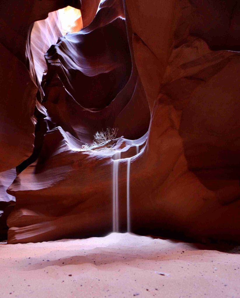 Sandy Floor, Antelope Canyon