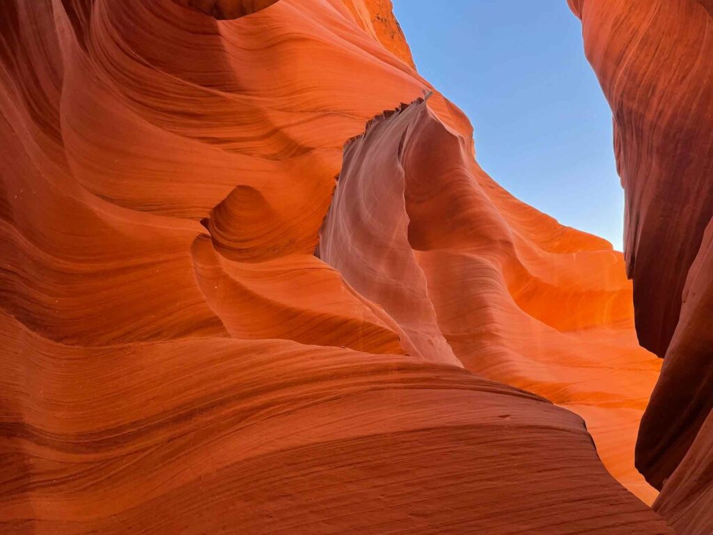 Brown Rock Formation Under Blue Sky