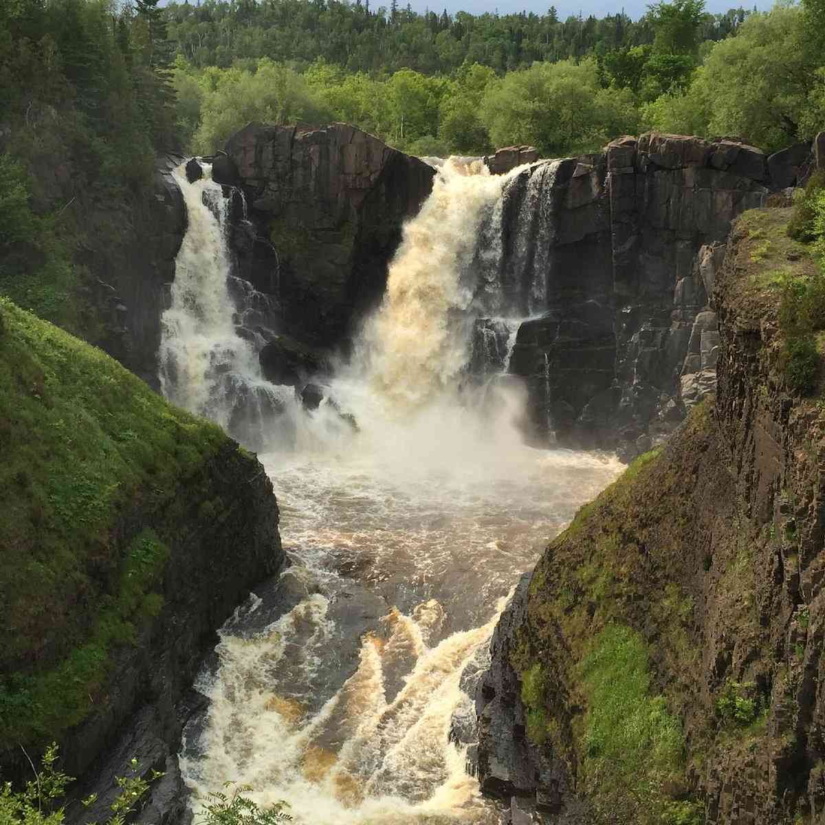 High Falls on the Pigeon River